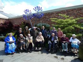 Residents of Alexandra House enjoy a day out , thanks to Southport Links Rotary